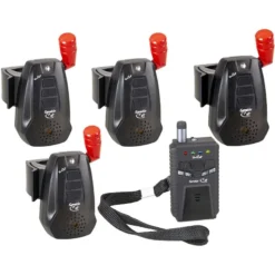 COFFRET DETECTEURS + CENTRALE UNICAT SENSIBLE CAT LIMPID BLACK