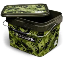 SEAU RADICAL AVEC COUVERCLE - CAMOU