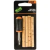 VRILLE A BOUILLETTE FOX EDGES DRILL & CORK STICK SET